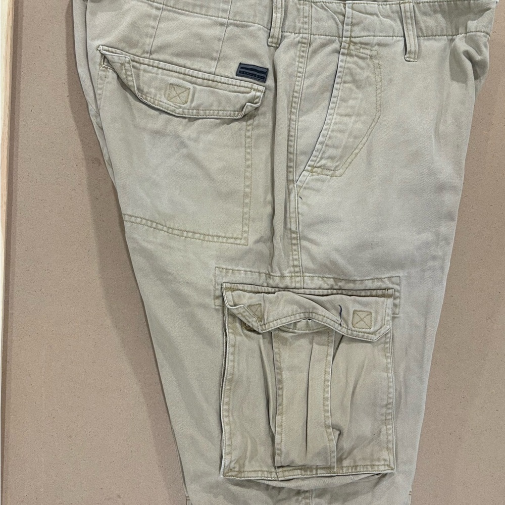 Sean John Tan Thrashed Cargo shorts Skater